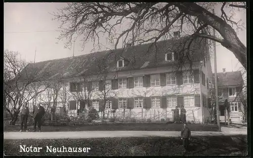 Fotografie unbekannter Fotograf, Ansicht Herrenberg, Wohn - und Geschäftshaus des Notar's Neuhauser