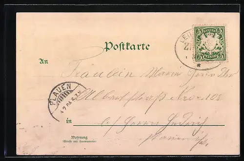 Künstler-AK Erwin Spindler: Hof, Totalansicht