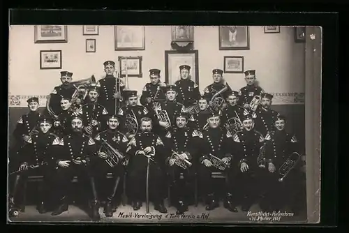 AK Hof, Die Mitglieder der Musik-Vereinigung des Turn Vereins