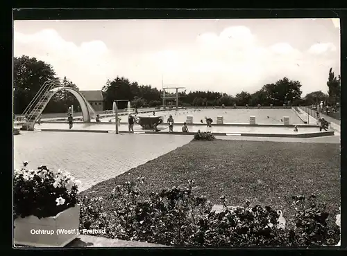 AK Ochtrup /Westf. Blick ins Freibad