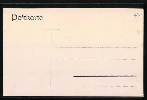 Künstler-AK Mainz, Dalheimer Kloster an den Römersteinen, Soldaten mit Geschütz