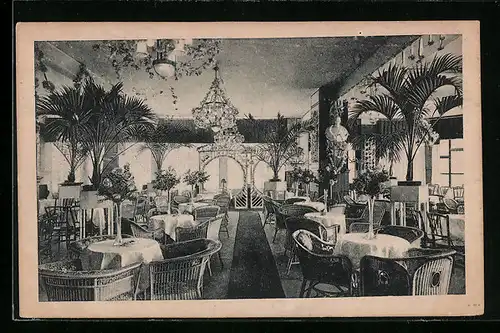 AK Bremen, Ksier-Cafe, Kaiserstrasse, Innenansicht