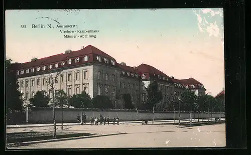 AK Berlin-Wedding, Virchow-Krankenhaus, Männer-Abteilung Amrumer Strasse