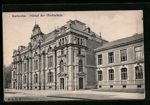 AK Karlsruhe, Hörsaal der Hochschule