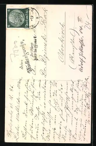 AK Karlsruhe-Rüppurr, Christkönigs-Kirche mit Strasse