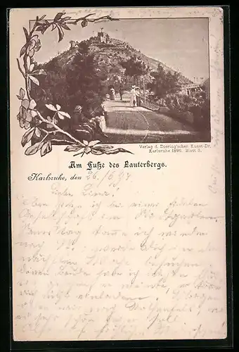 AK Karlsruhe, Am Fusse des Lauterbergs