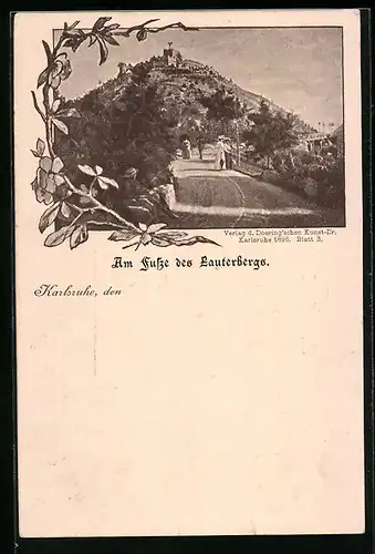 AK Karlsruhe, Am Fusse des Lauterbergs