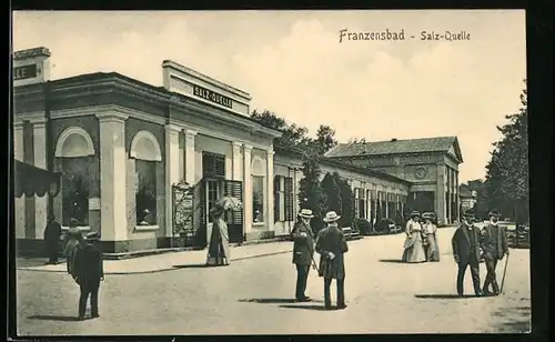 AK Franzensbad, Salz-Quelle