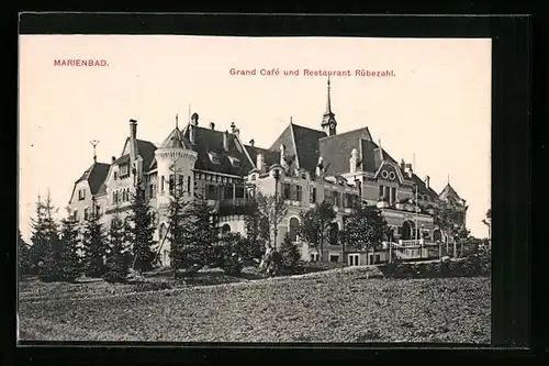 AK Marienbad, Grand Café und Restaurant Rübezahl