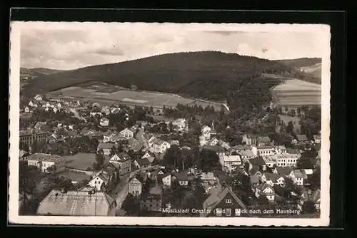 AK Graslitz, Blick nach dem Hausberg