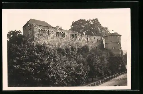 AK Eger, Blick zur Kaiserburg