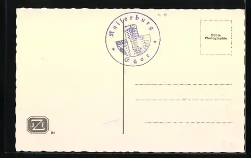 AK Eger, An der Burgmauer