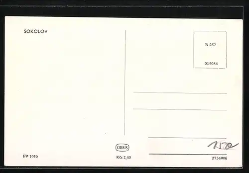 AK Sokolov, Brunnen an der Kirche