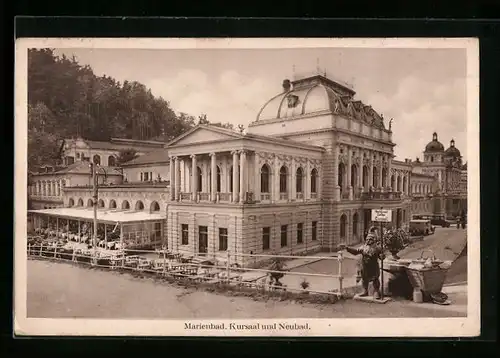 AK Marienbad, Kursaal und Neubad