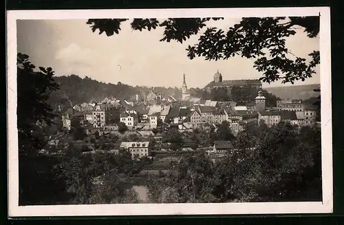 AK Elbogen, Ortsansicht aus der Vogelschau
