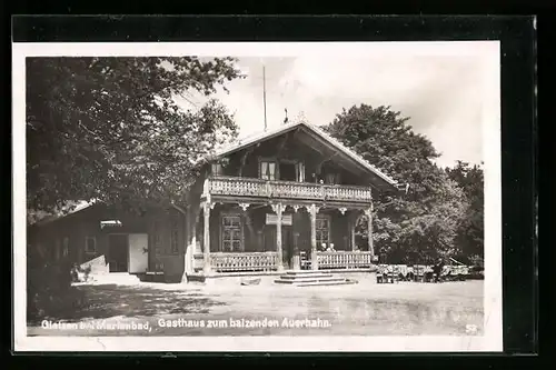 AK Glatzen, Gasthaus zum balzenden Auerhahn