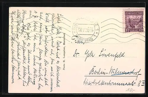 AK Marienbad, Strandbad