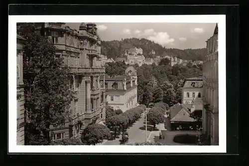 AK Mariánské Lázné, Strassenpartie