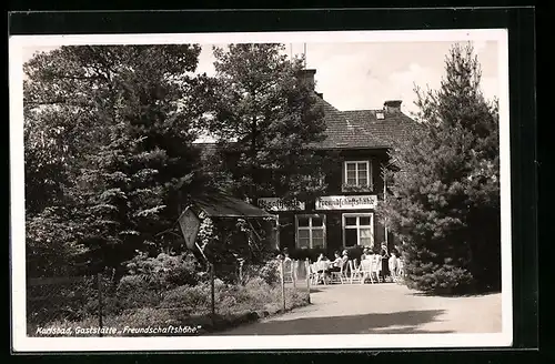 AK Karlsbad, Gasthaus Freundschaftshöhe