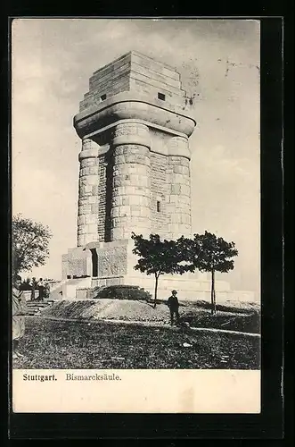 AK Stuttgart, Bismarcksäule