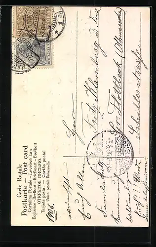 AK Junge im Matrosenanzug zu Pfingsten