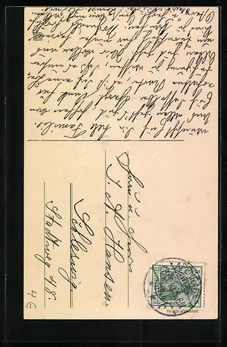 AK Osterküken, Fröhliche Ostern