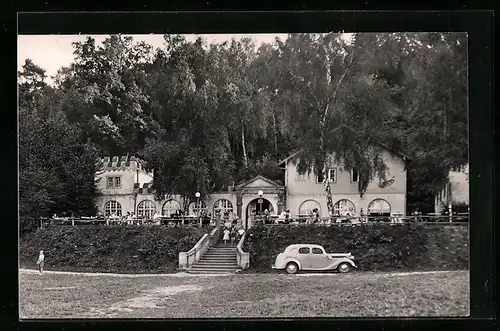 AK Bad Buckow i. Märkischen Schweiz, Restaurant Fischerkehle am Schermützelsee