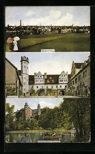 AK Glauchau, Schlosshof, Schloss Hinter-Glauchau