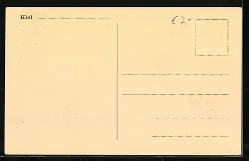 AK Kiel, Rathaus, Wandelgang, Innenansicht