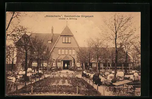 AK Geestemünde, Gasthof Waldschenke im Bürgerpark