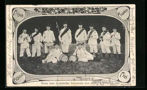 AK Hamburg-Lokstedt, Turnverein von 1892, Gruppenfoto