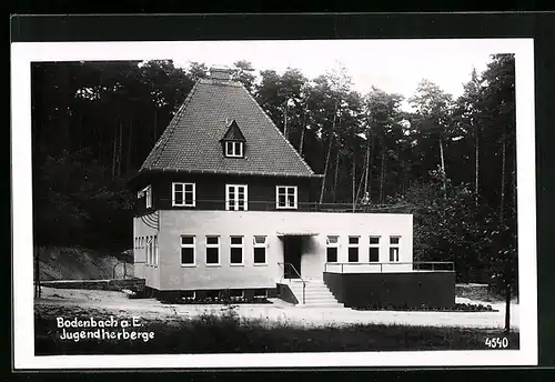 AK Bodenbach a. E., Ansicht der Jugendherberge