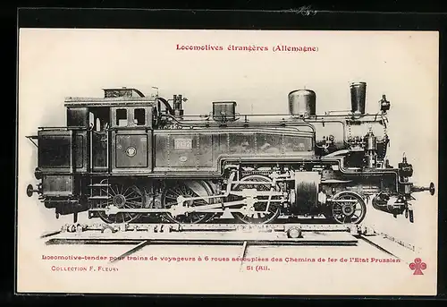 AK Preussische Eisenbahn-Lokomotive No. 2132