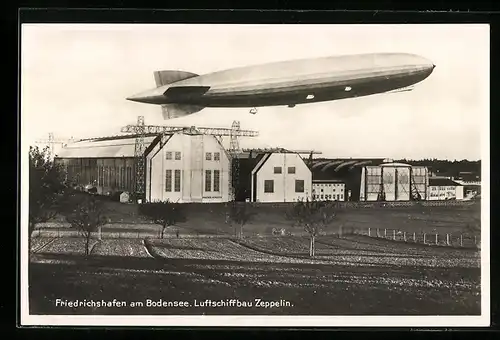AK Friedrichshafen a. B., Luftschiffbau Zeppelin