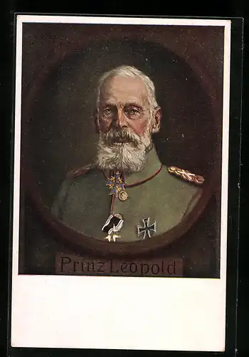 AK Prinz Leopold von Bayern in Uniform