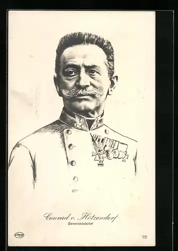 AK Heerführer Conrad von Hötzendorf, Generalstabschef