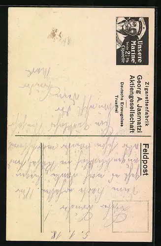 AK Heerführer von Mackensen, Portrait in Uniform mit Pickelhelm