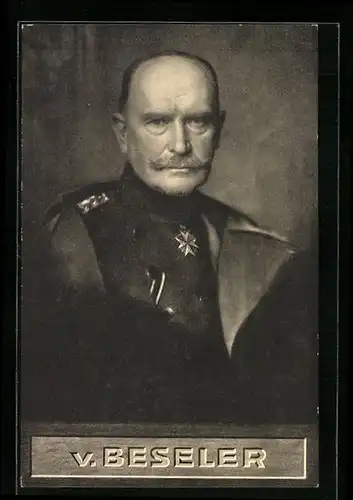 AK Heerführer v. Beseler in Uniform