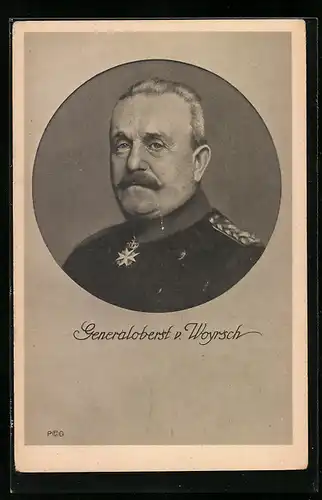 AK Heerführer Generaloberst v. Woyrsch in Uniform