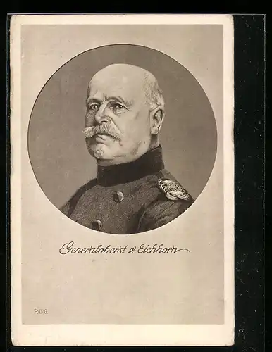 Künstler-AK Heerführer Generaloberst von Eichhorn