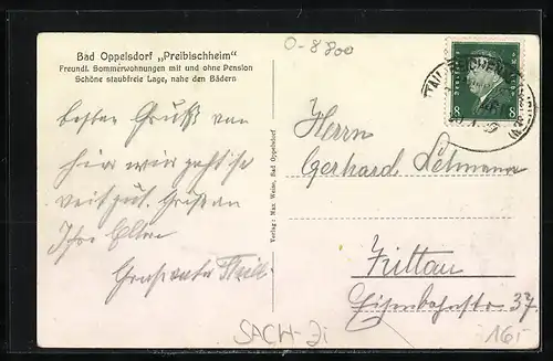 AK Bad Oppelsdorf, Preibischheim