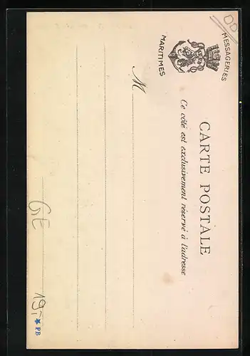 AK Batoum, Grande Avenue, Soldat in Uniform