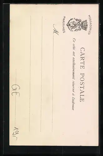 AK Batoum, Grande Avenue, Soldat in Uniform