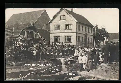 AK Paimar, Hochwasserkatastrophe im Jahr 1911