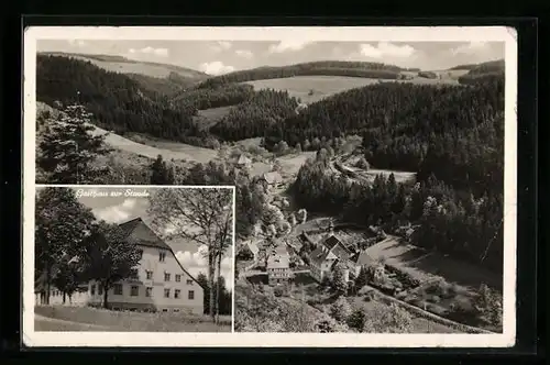 AK Gremmelsbach, Talpanorama, Gasthaus Zur Staude