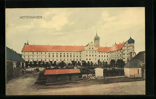 AK Wettenhausen, Blick auf das Kloster