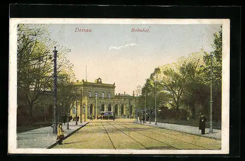 AK Dessau, Bahnhof