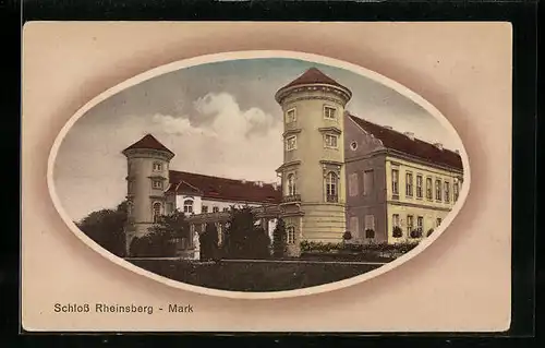 AK Rheinsberg, Partie vor dem Schloss