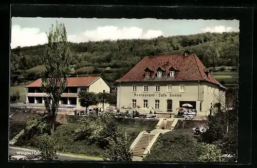 AK Würgau i. Ofr., das Restaurant Cafe Sonne