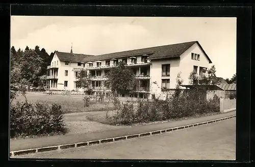 AK Bad Steben im Frankenwald, das Elly-Heuss-Knapp-Heim